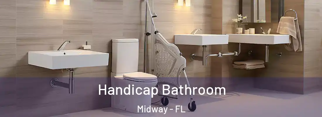  Handicap Bathroom Midway - FL
