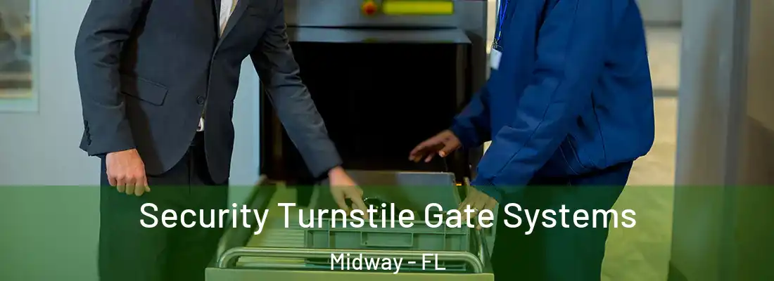  Security Turnstile Gate Systems Midway - FL